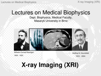 X-ray Imaging (XRI) - Masaryk University