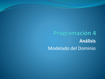Modelado Del Dominio - Fing.edu.uy