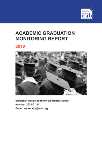 Academic Graduation Monitoring Report