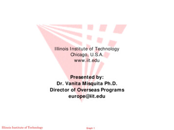 Illinois Institute Of Technology Chicago, U.S.A. Iit - UPM