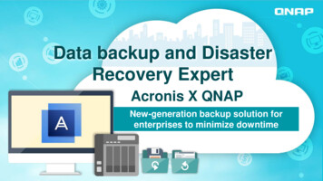 Data Backup And Disaster Recovery Expert - QNAP Systems