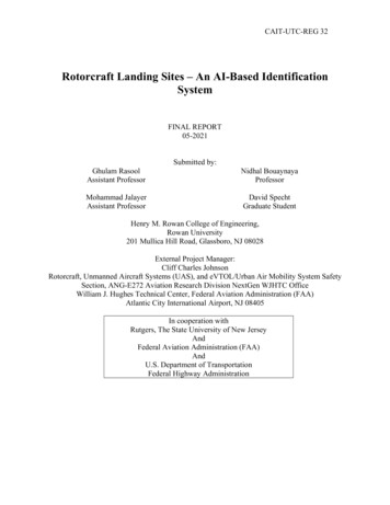 Rotorcraft Landing Sites - An AI-Based Identification System