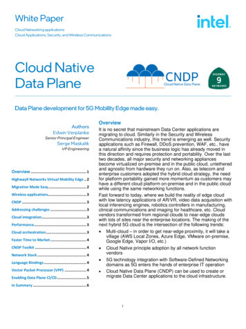 Cloud Native Data Plane - Builders.intel 