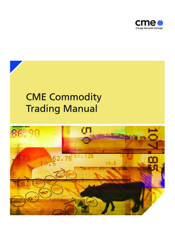 CME Commodity Trading Manual - Dorman Trading