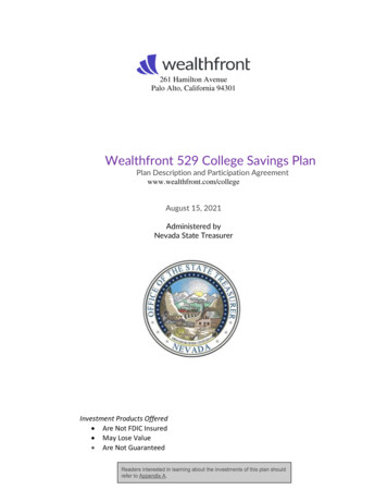Wealthfront 529 College Savings Plan