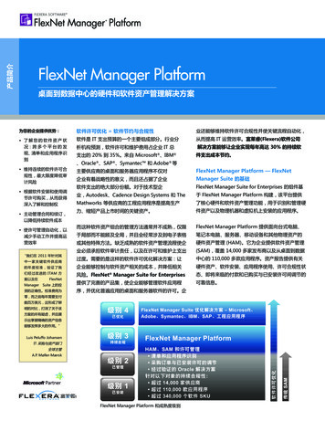 FlexNet Manager Platform