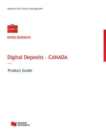 Digital Deposits CANADA - NBC