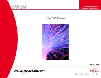Educational Services DWDM Primer - Fujitsu
