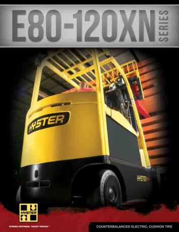 E80-120XN SERIES - Hyster