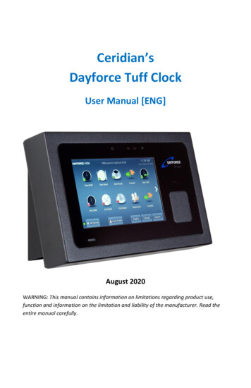 Dayforce Tuff Clock - Ceridian
