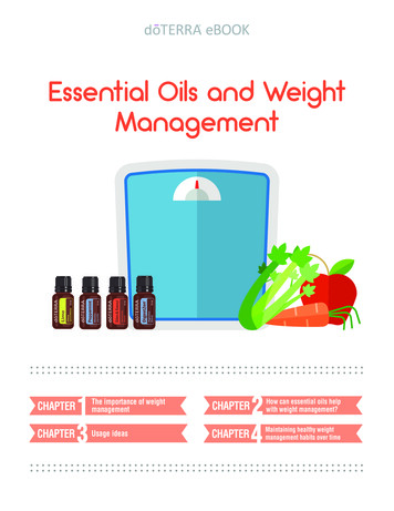 Essential Oils And Weight 1 Management 12323 - DoTerra