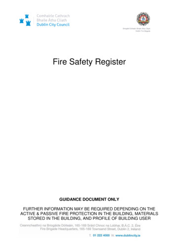 Fire Safety Register - Dublin