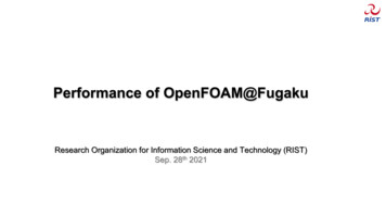 Performance Of OpenFOAM@Fugaku