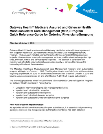 Gateway Health Medicare Assured And Gateway Health . - RADMD