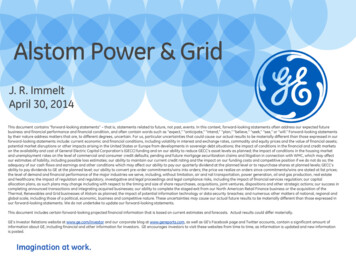 Alstom Power & Grid - General Electric