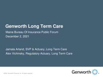 Genworth Long Term Care - Maine