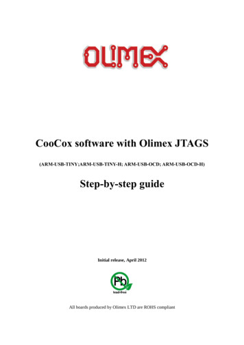 CooCox Software With Olimex JTAGS