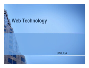 Introduction To Web Technology2 - United Nations Economic Commission .