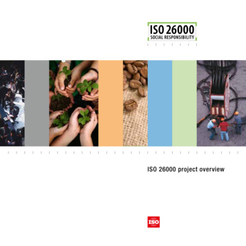 ISO 26000 Project Overview