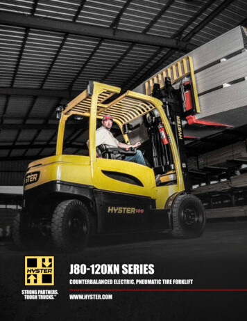 LOW COST OF OWNERSHIP - Hyster