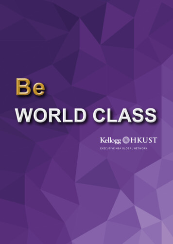 Kellogg-HKUST Executive MBA Program Ofﬁce - The Economist
