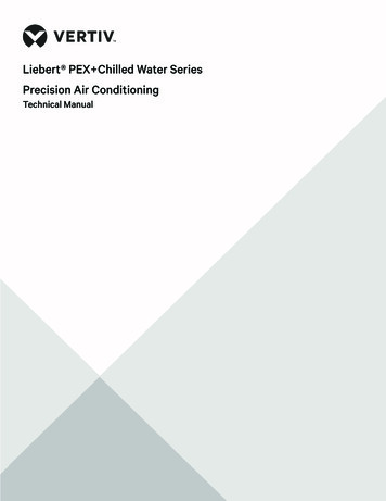 Liebert PEX Chilled Water Series Precision Air Conditioning - Vertiv
