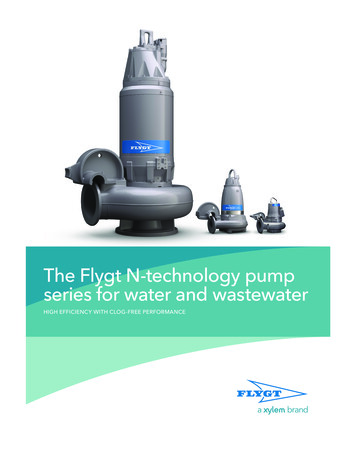 The Flygt N-technology Pump Series For Water And Wastewater