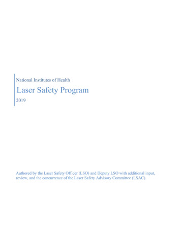 Laser Safety Program - National Institutes Of Health
