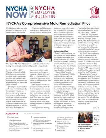 NYCHA's Comprehensive Mold Remediation Pilot - New York City