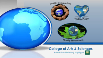 College Of Arts & Sciences - University Of South Florida