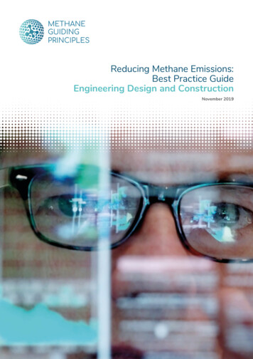 Reducing Methane Emissions Engineering Design Guide