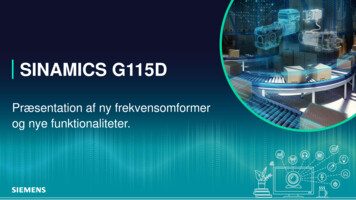 SINAMICS G115D - Siemens