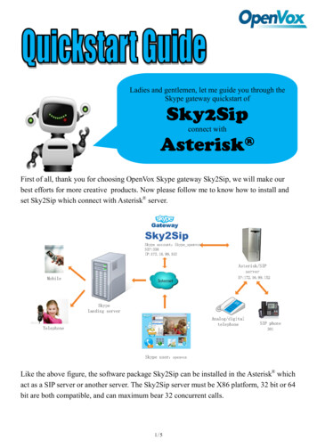 Skype Sky2Sip Analog/digital