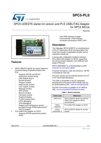 SPC5-UDESTK Starter Kit Version And PLS USB/JTAG Adapter For SPC5x MCUs