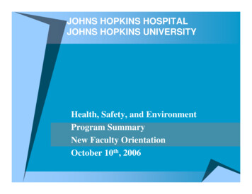 Johns Hopkins Hospital Johns Hopkins University