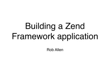 Building A Zend Framework Application - Akrabat 