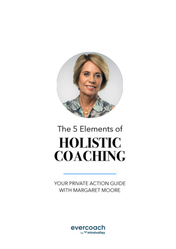 The 5 Elements Of Holistic Coaching Workbook