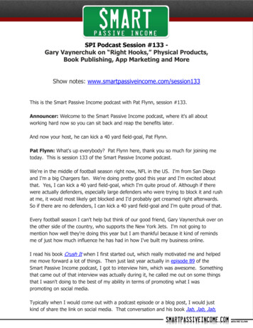 SPI Podcast Session #133 - Gary Vaynerchuk On 