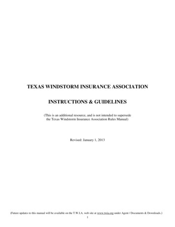 Texas Windstorm Insurance Association - Twia