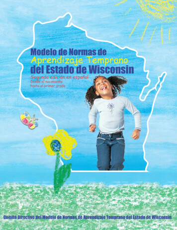Modelo De Normas De Aprendizaje Temprano Del Estado De Wisconsin