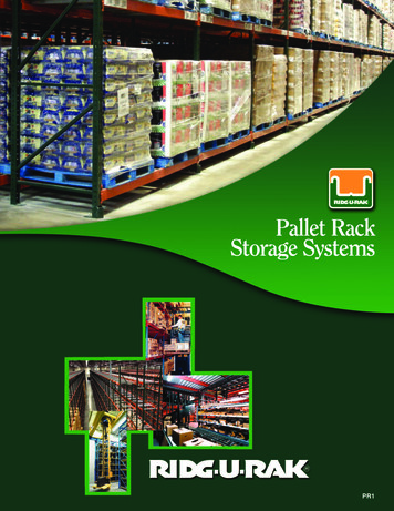 Pallet Rack Storage Systems - MHI
