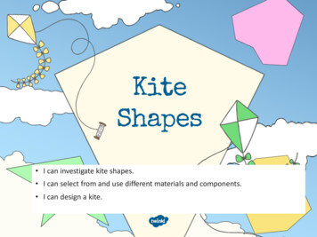 I Can Investigate Kite Shapes. I Can Select From And Use Different .