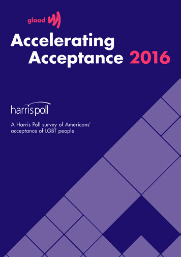 Accelerating Acceptance 2016 - GLAAD
