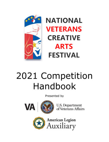 2021 Competition Handbook - VAntage Point