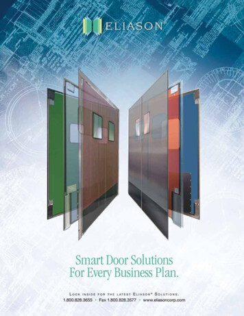 Door Application Matrix - Thomasnet