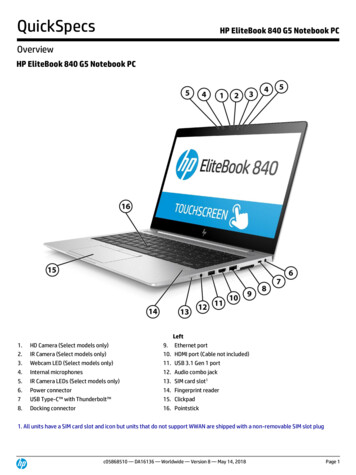 HP EliteBook 840 G5 Notebook PC - B&H Photo