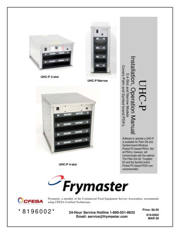 UHC-P 2-slot UHC-P Narrow - Frymaster