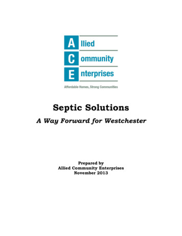 Ace Septic Solutions - Allied Community Enterprises Inc.