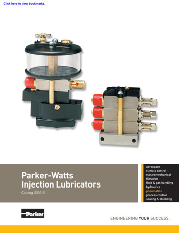 Parker-Watts Injection Lubricators - All Air, Inc.