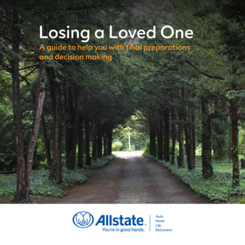 Losing A Loved One - Allstate